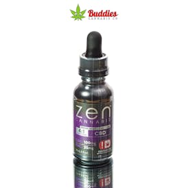 Zen Cannabis Tincture - CBD Fresh Mint 4:1