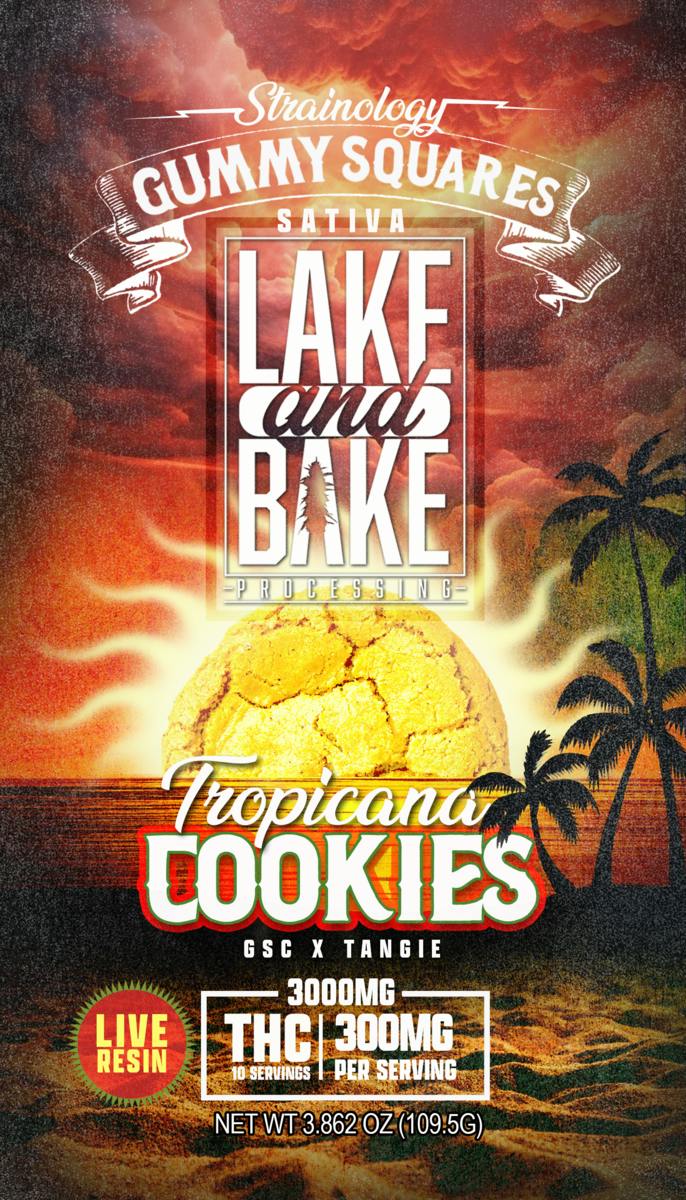 Tropicana Cookies Resin
