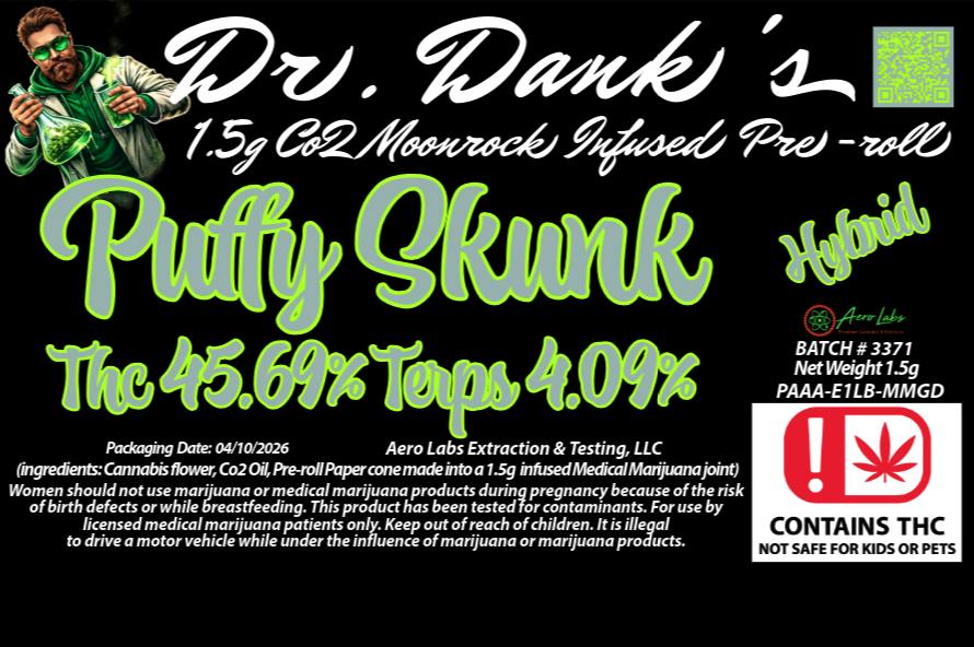 Dr Danks Co2 Oil Moon Rock Puffy Skunk