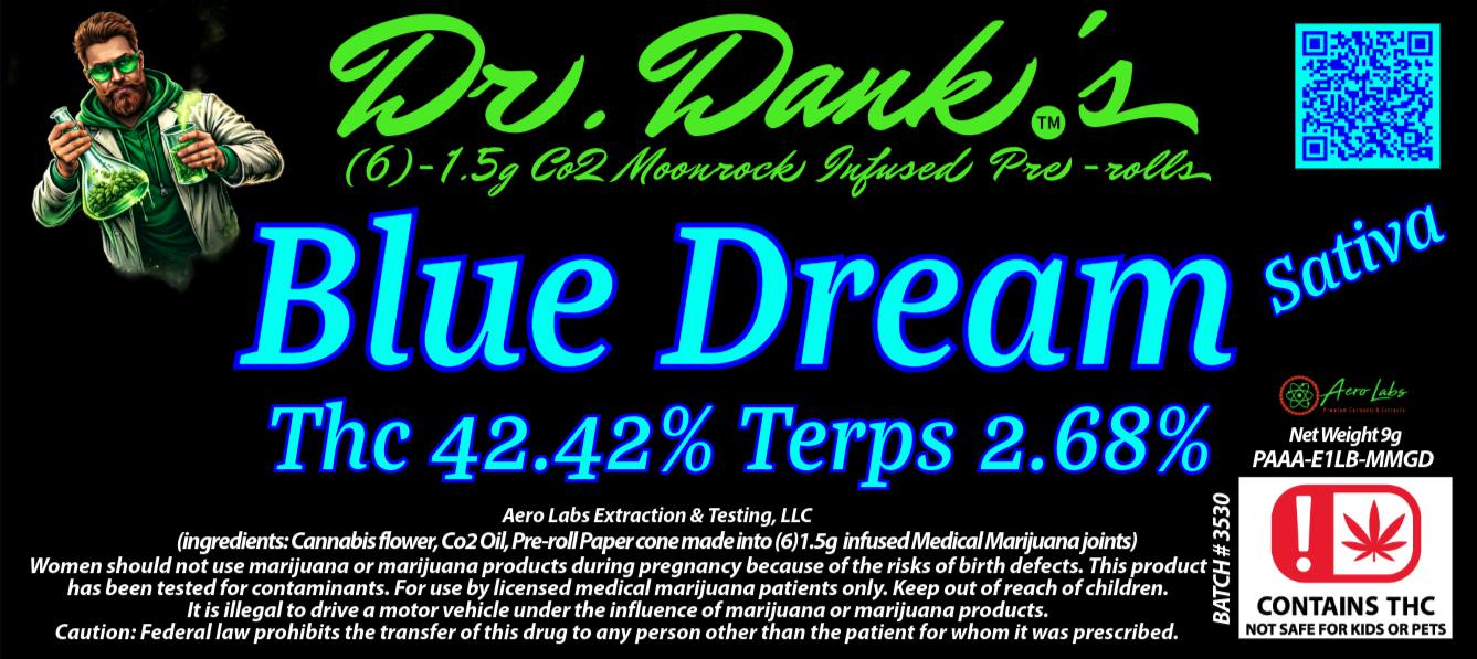 Dr Danks Co2 Oil Moon Rock Blue Dream