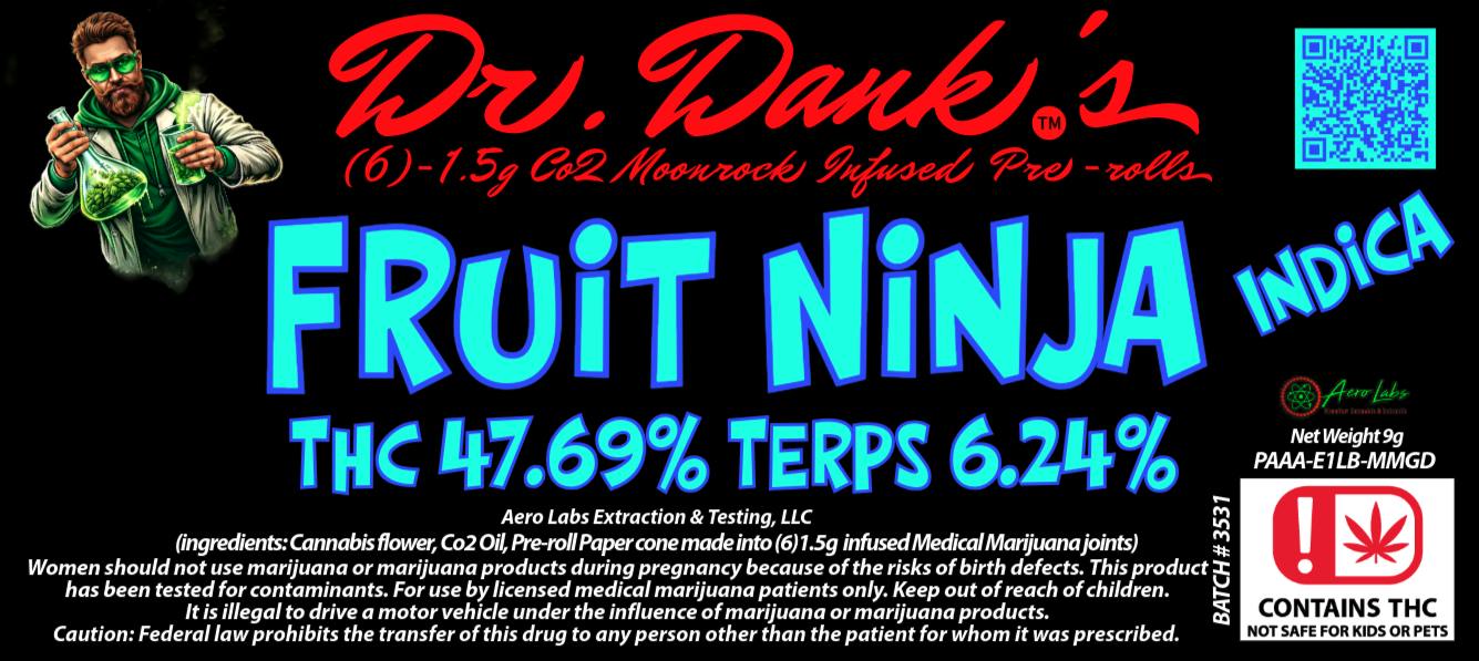 Dr Danks Co2 Oil Moon Rock Fruit Ninja