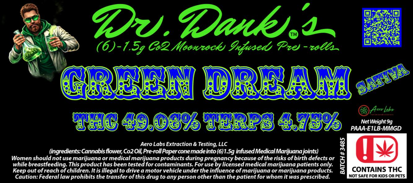 Dr Danks Co2 Oil Moon Rock Green Dream