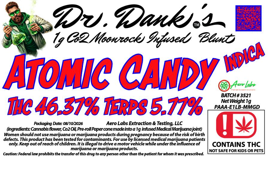 Dr Danks Co2 Oil Moon Rock Atomic Candy