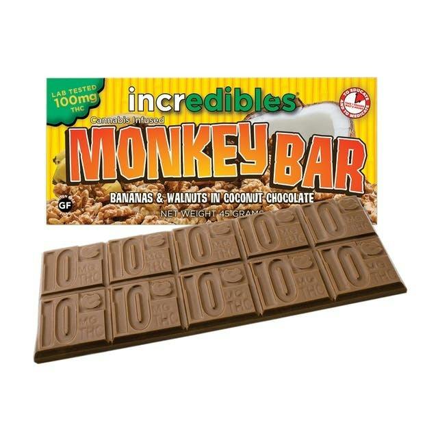 100 mg Incredibles - Monkey Bar