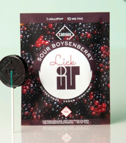 10 mg Canyon Cult Boysenberry Sucker