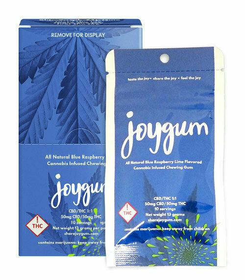 100 mg Joygum - 1:1 Blue Raspberry Lime