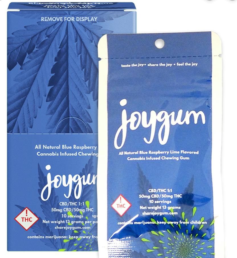 100 mg Joygum - 1:1 Blue Raspberry Lime