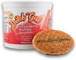 Dutch Girl - Strawberry Waffles 100mg