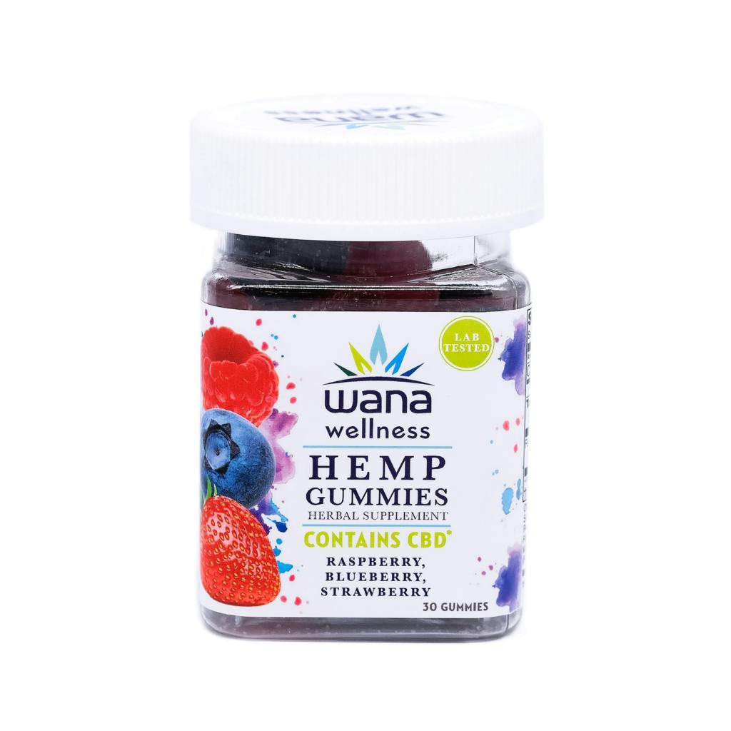 Wana 750 mg - Hemp CBD Mixed Berry Gummies