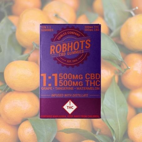 500 mg Rohbots - 1:1 CBD:THC