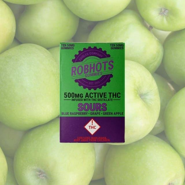 500 mg Rohbots - Sours