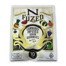 N-Fuzed Sour Gummies Variety Pack 100mg