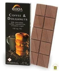 100 mg Coda Milk Chocolate - Coffee and Doughnuts