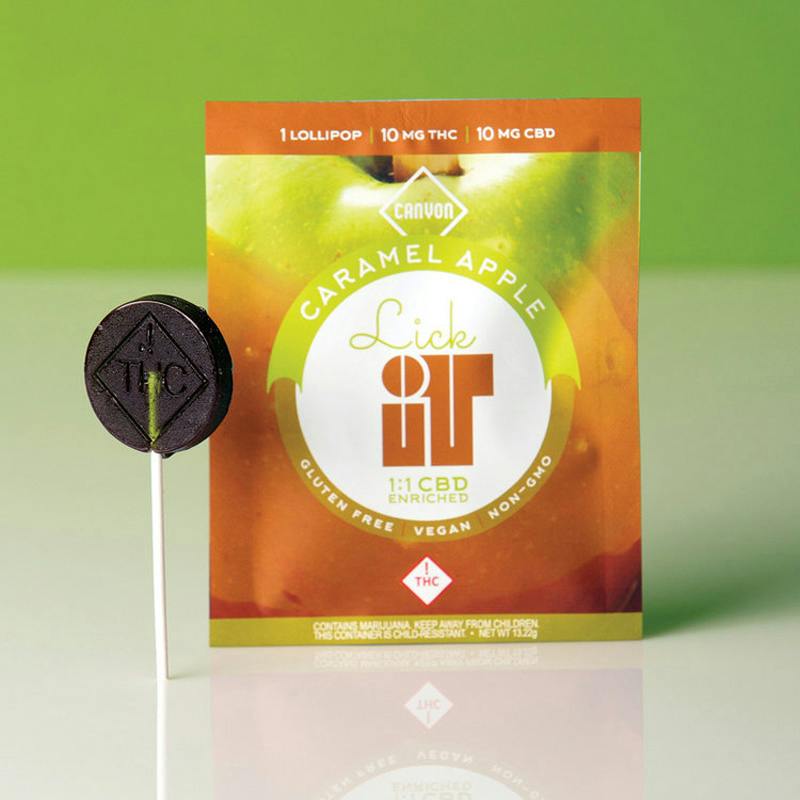 10 mg Canyon Sucker - Caramel Apple 1:1 THC:CBD