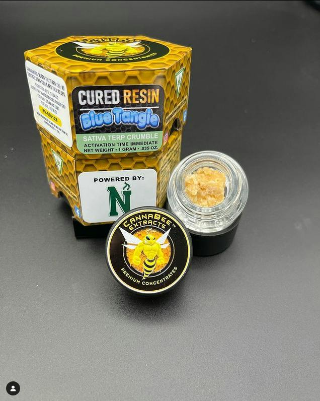 Blue Tangie Terp Crumble 90.68% Total Cannabinoids