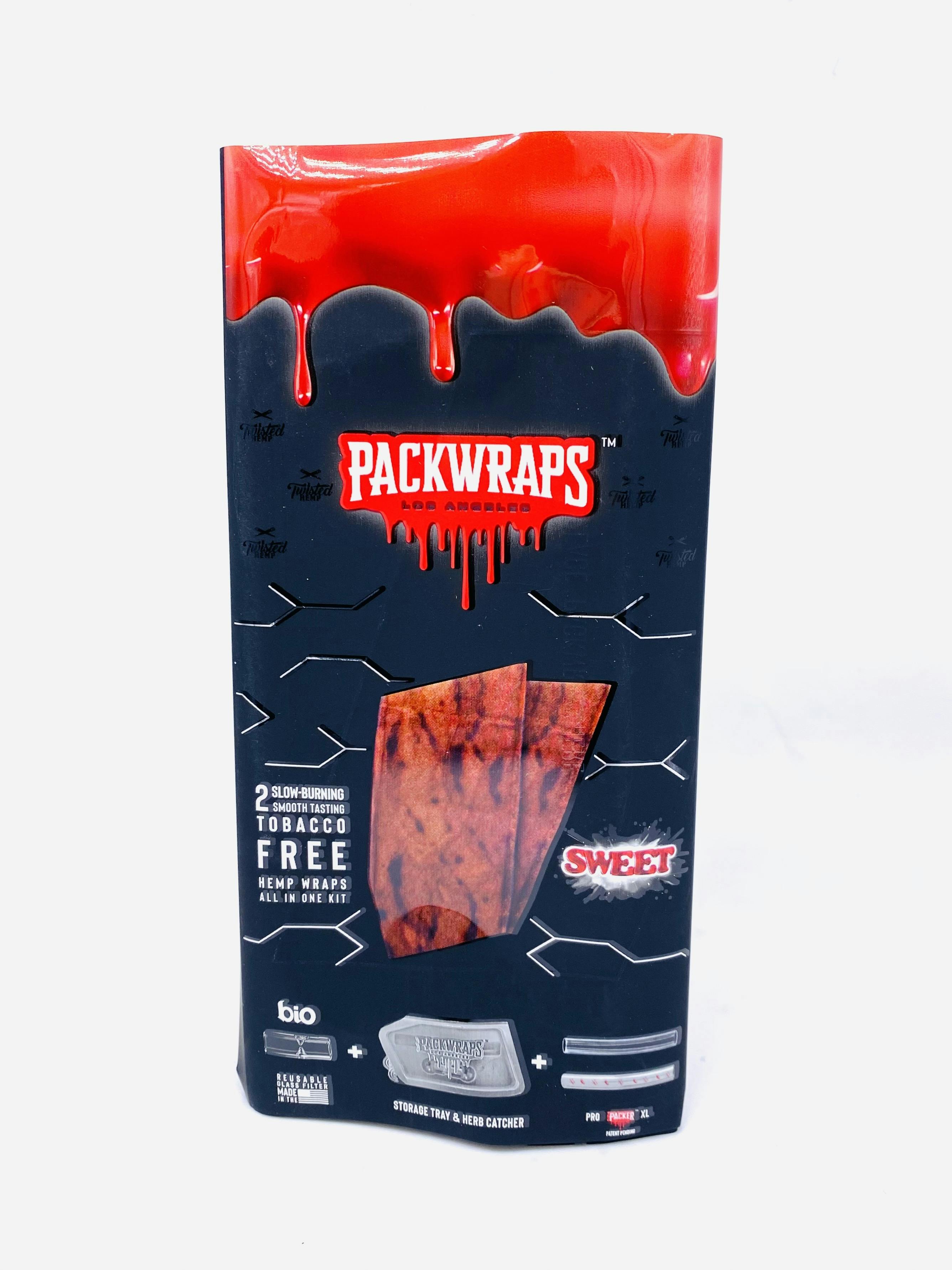 PACKWRAPS | 2 Tobacco Free Sweet Hemp Wraps |
