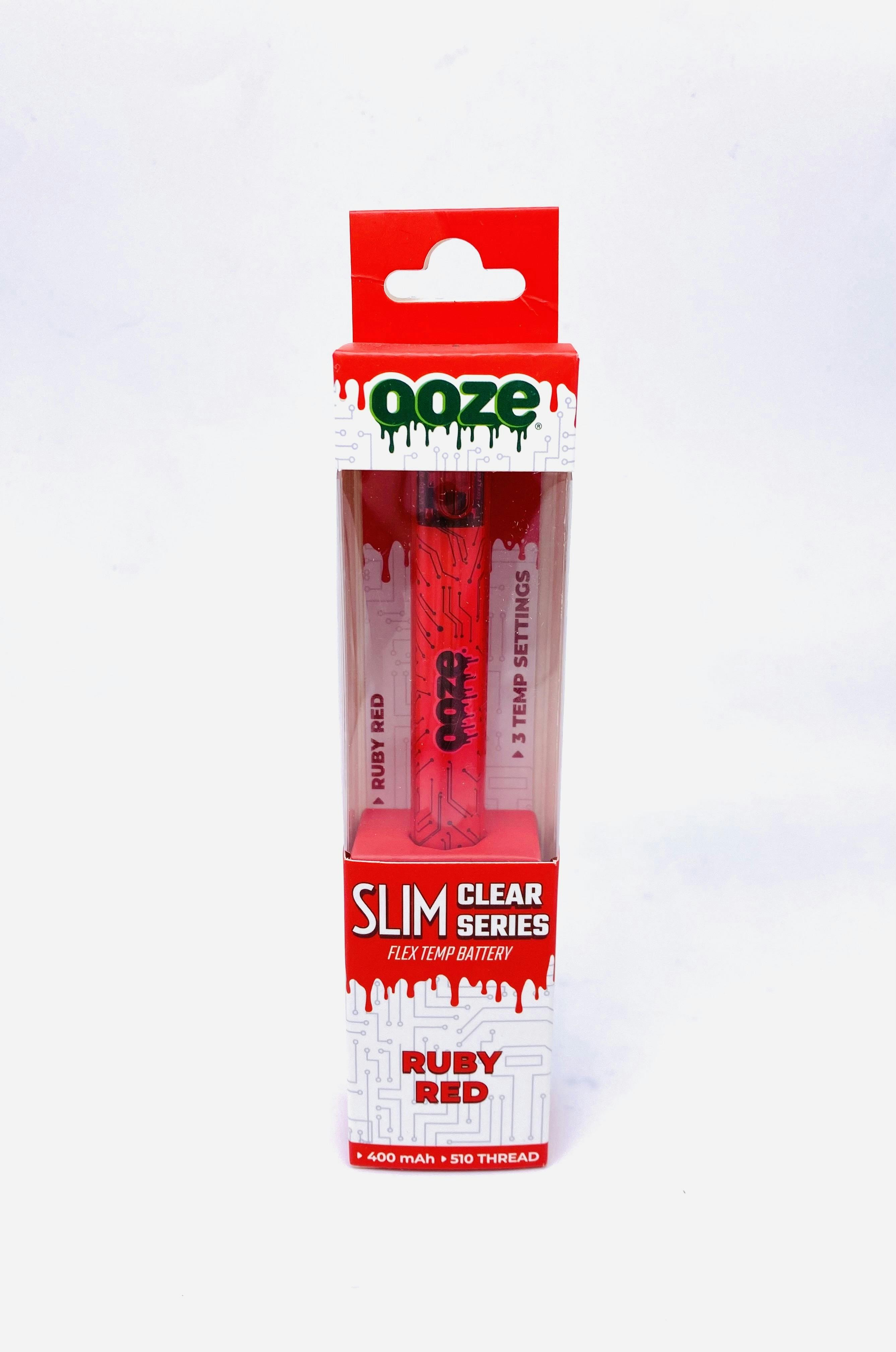 Ooze | Ruby Red SLIM Clear Series | 510