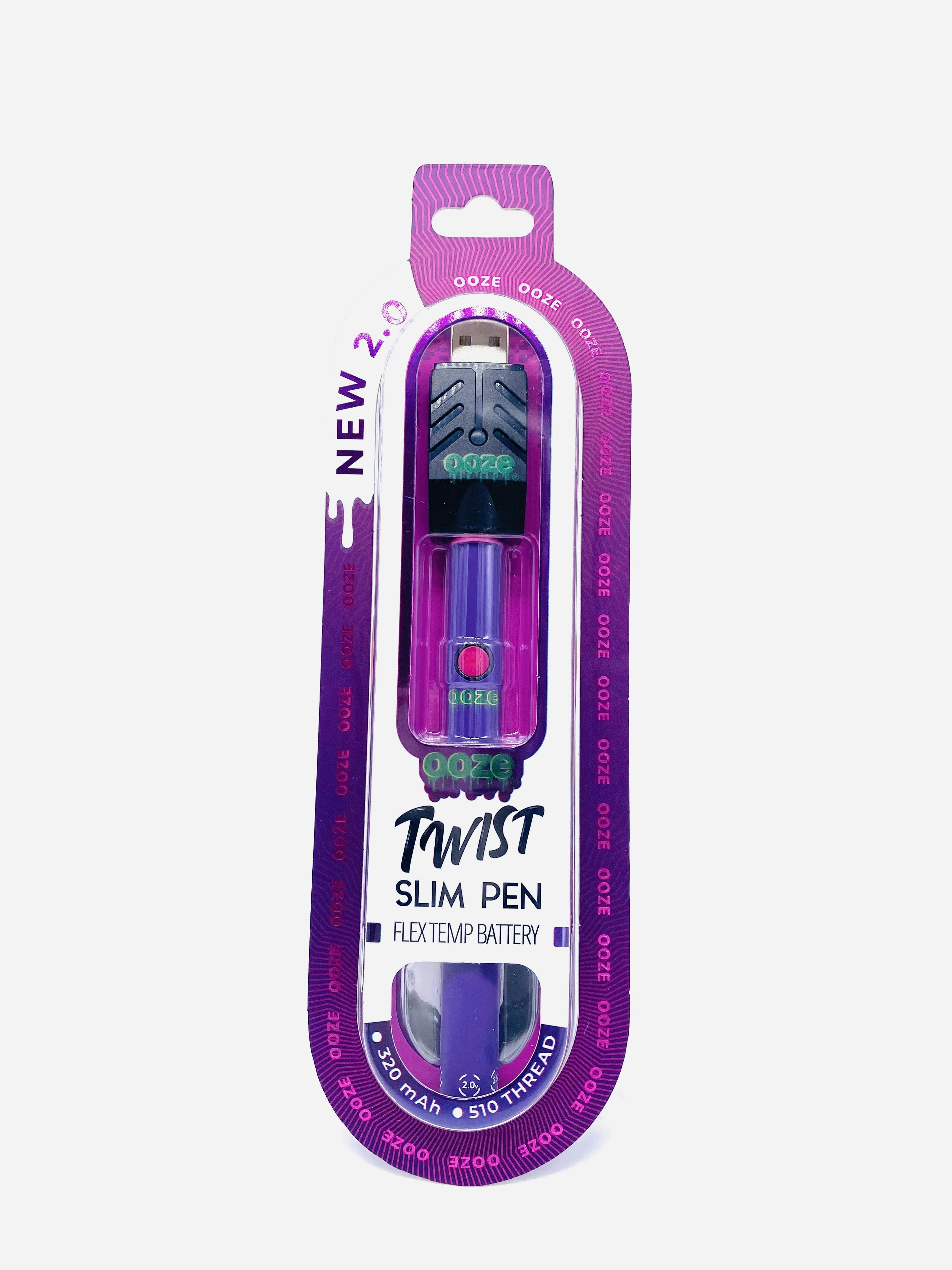 Ooze | Purple Twist Slim Battery | 510
