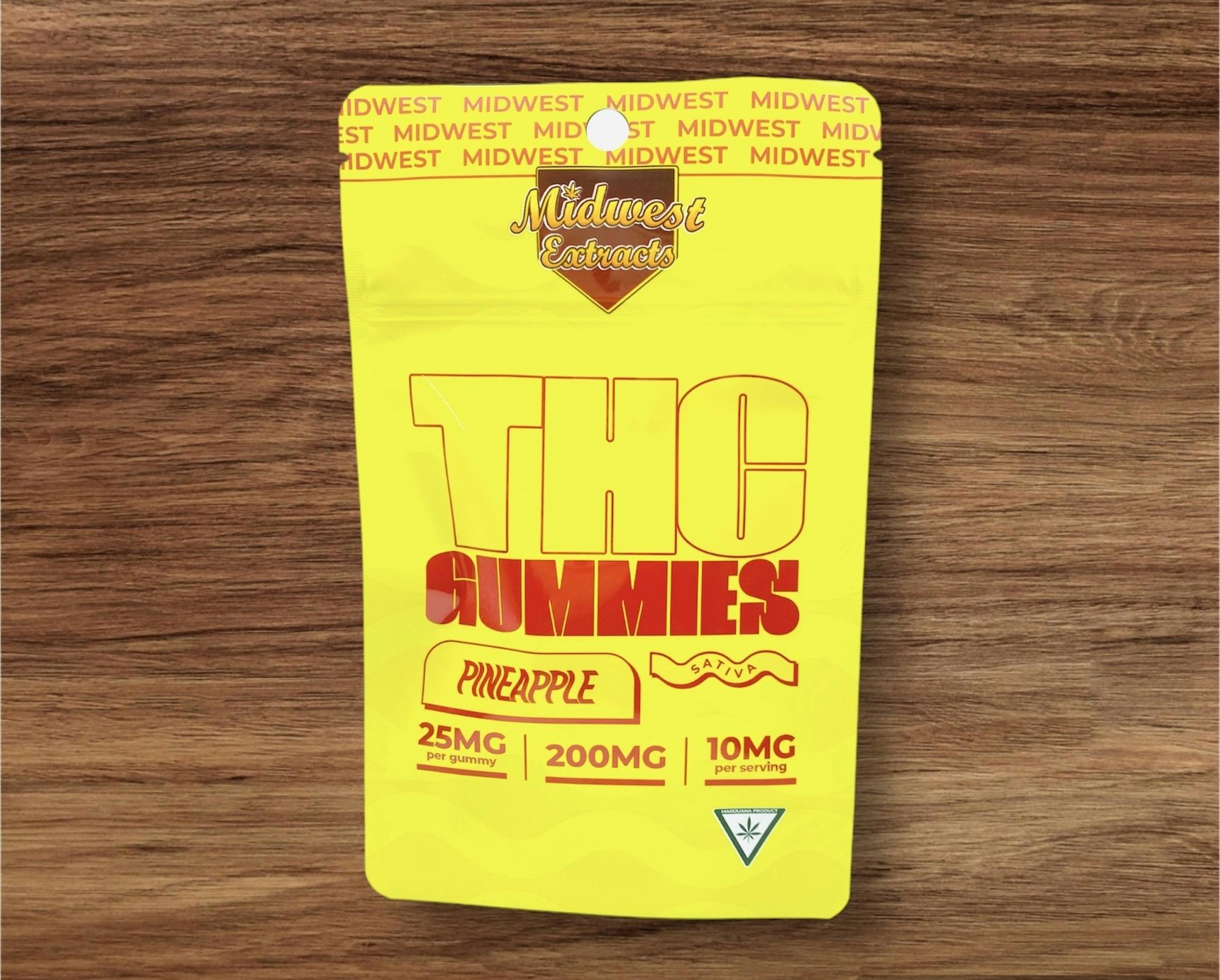 Midwest | Pineapple | 200mg Gummies