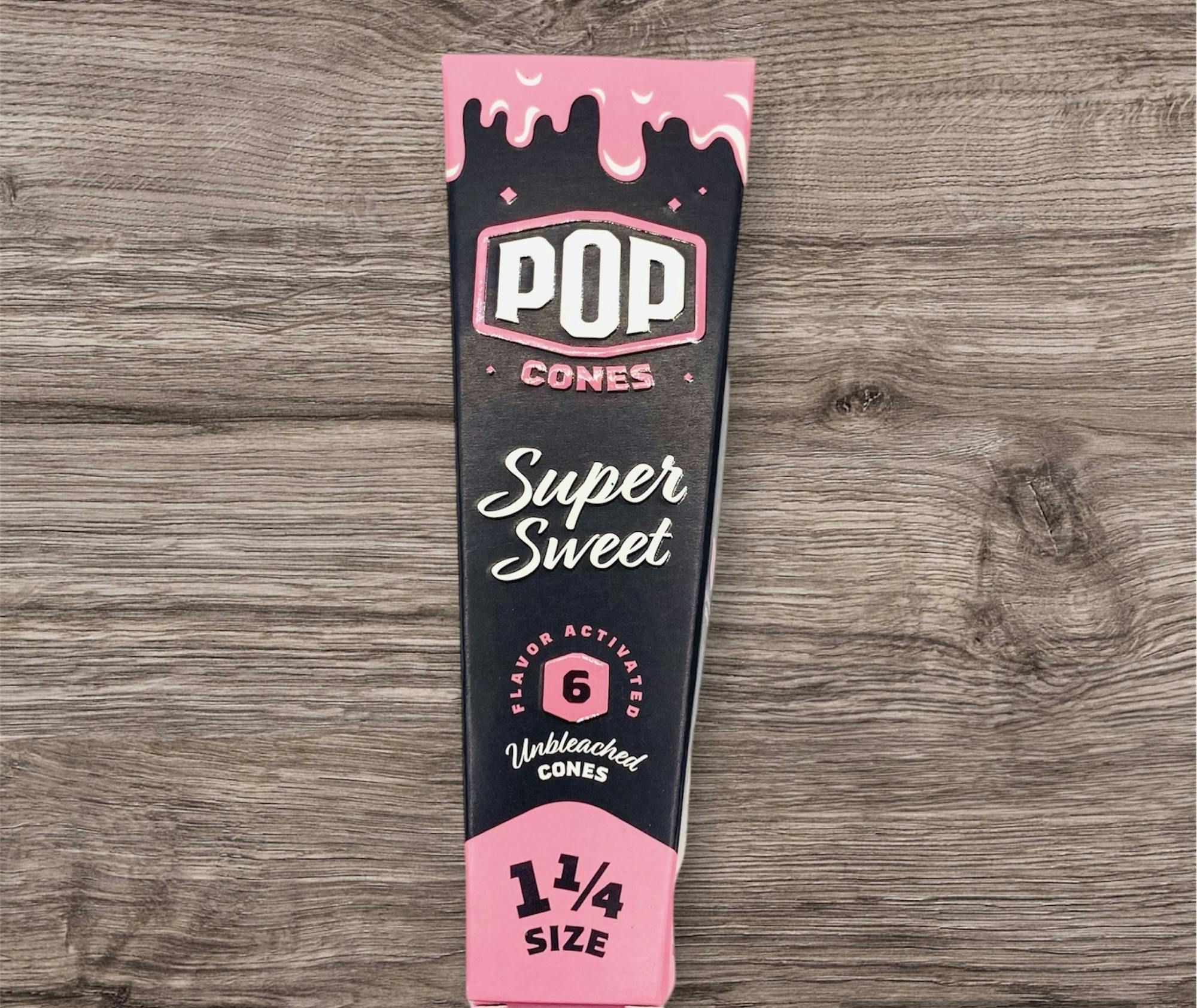 Pop Cones | Super Sweet | 6pack mini cones |