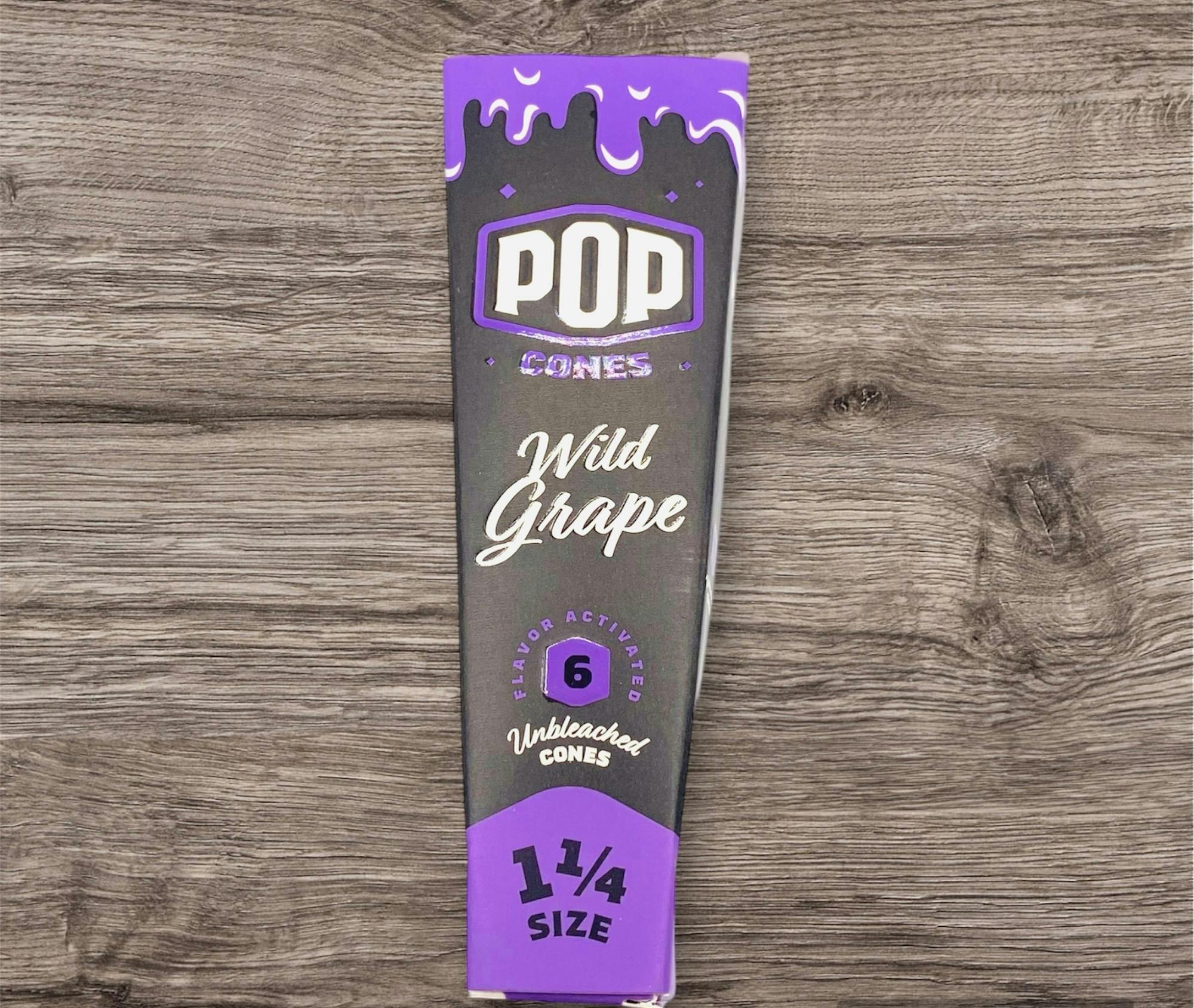 Pop Cones | Wild Grape | 6pack mini cones |