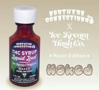 Northern Connections | Naked | 200mg Hash Rosin Infused THC Syrup