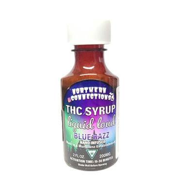 Northern Connections | Blue Razz | 200mg THC Syrup