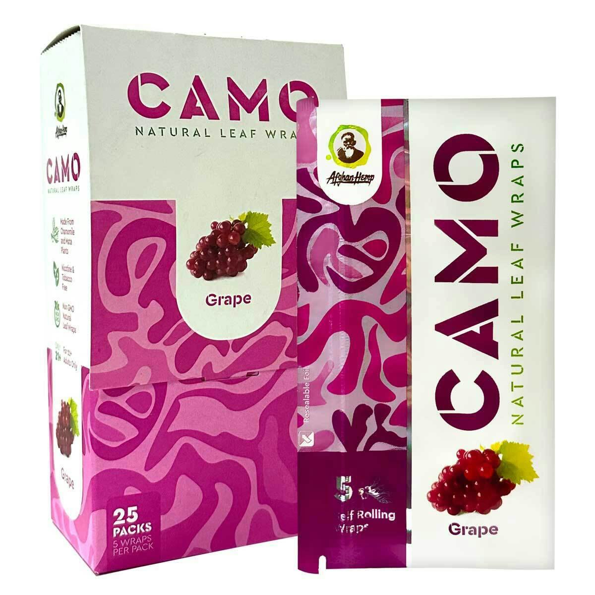CAMO | Grape| 5pk Wraps
