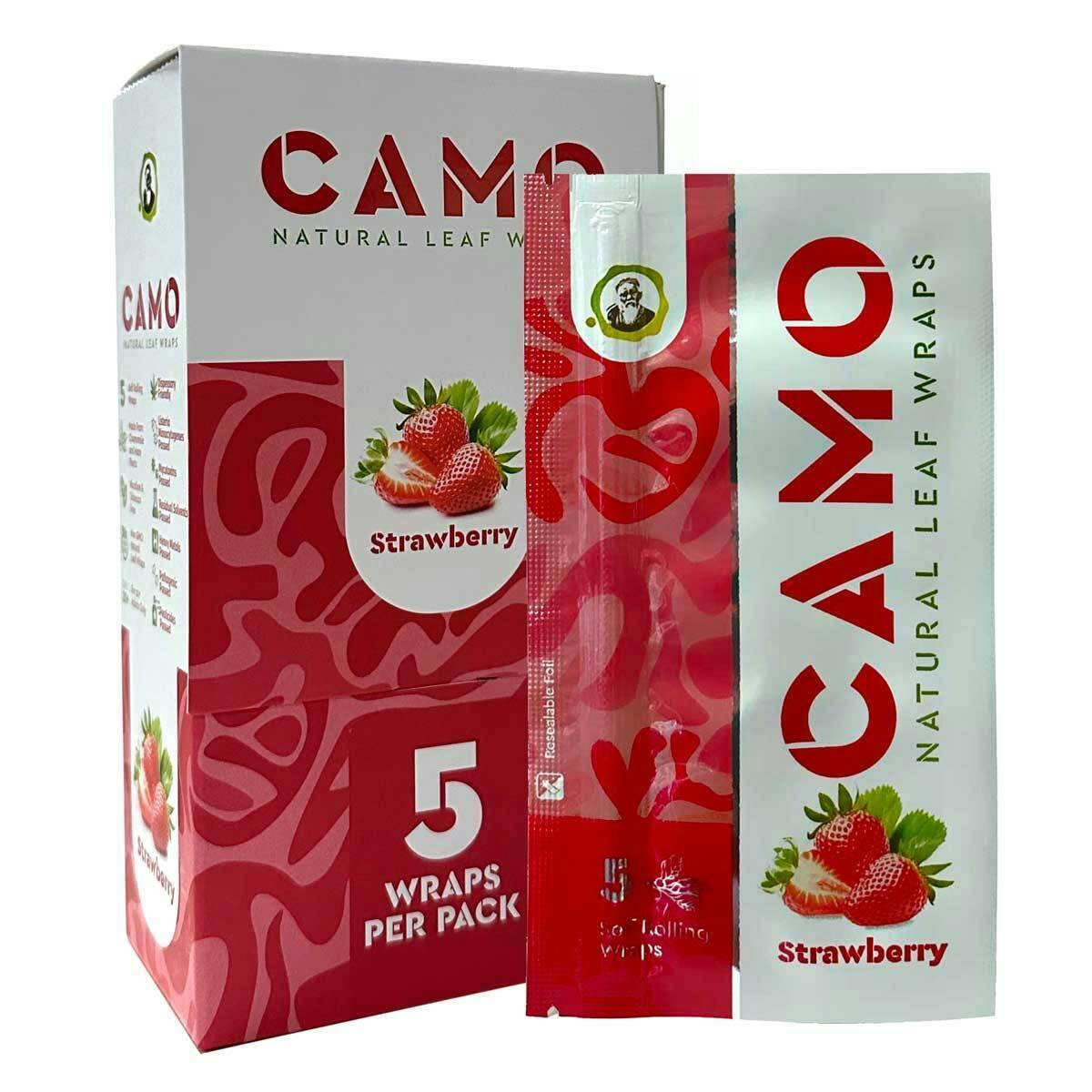 CAMO | Strawberry | 5pk Wraps