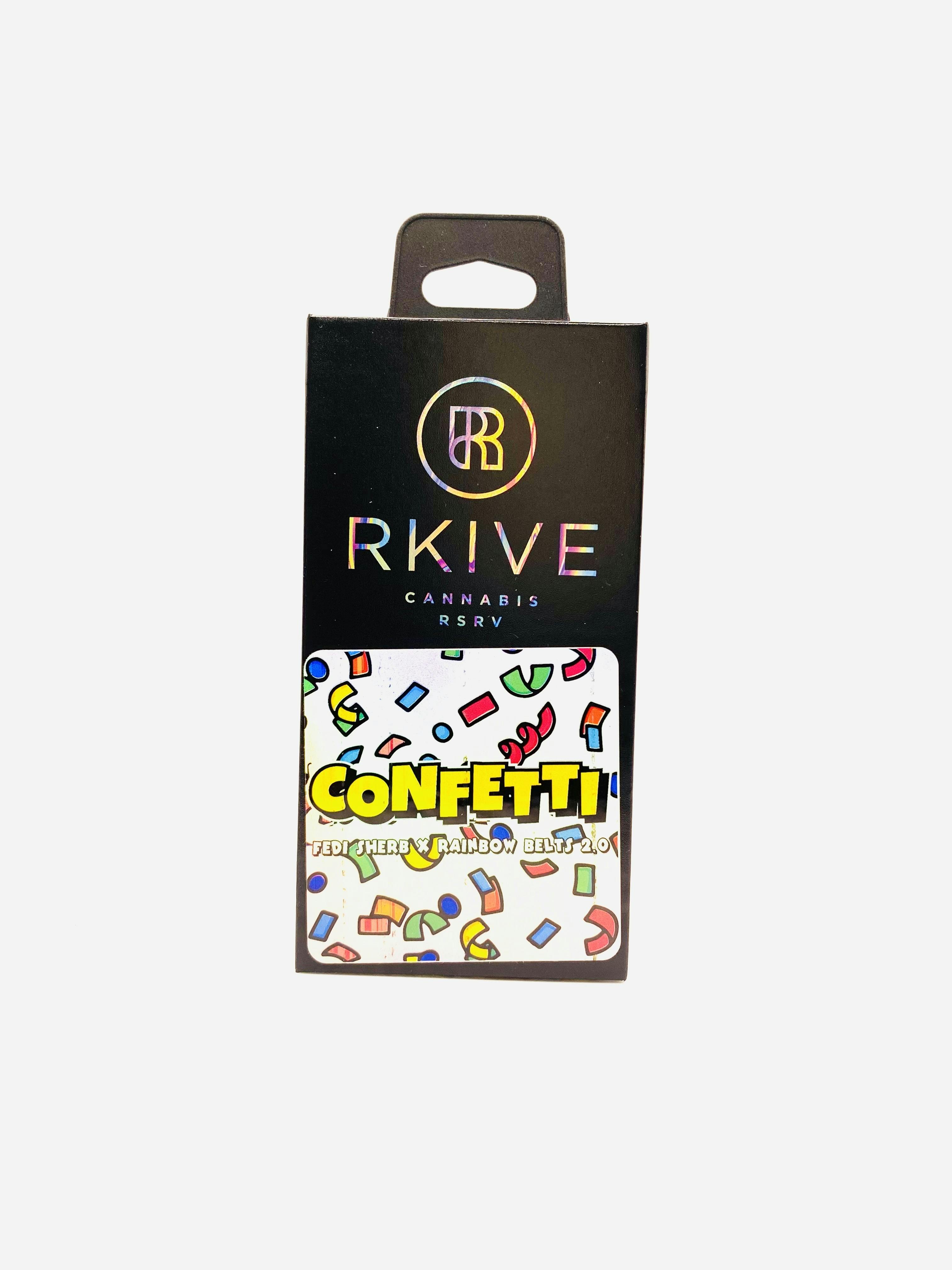 Rkive | Confetti .5G Hash Rosin Disposable |