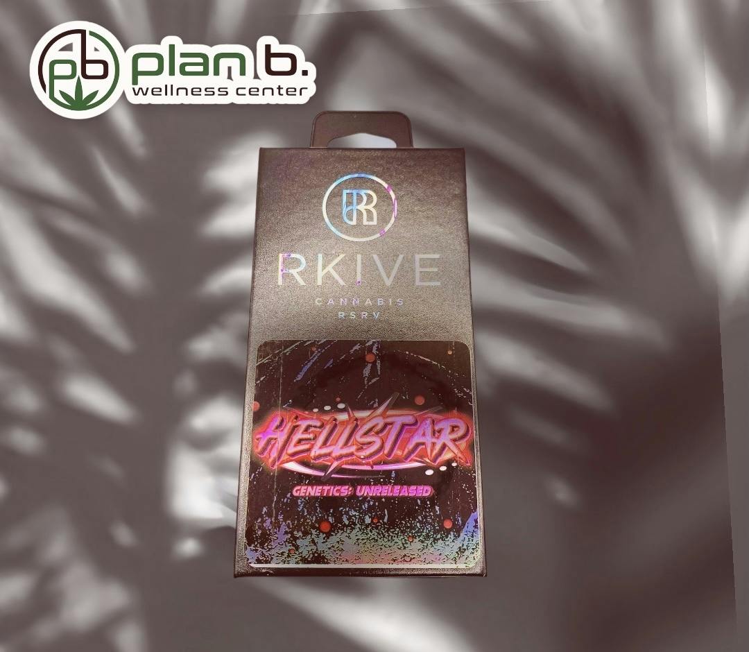 Rkive | Hellstar | .5G Hash Rosin Disposable