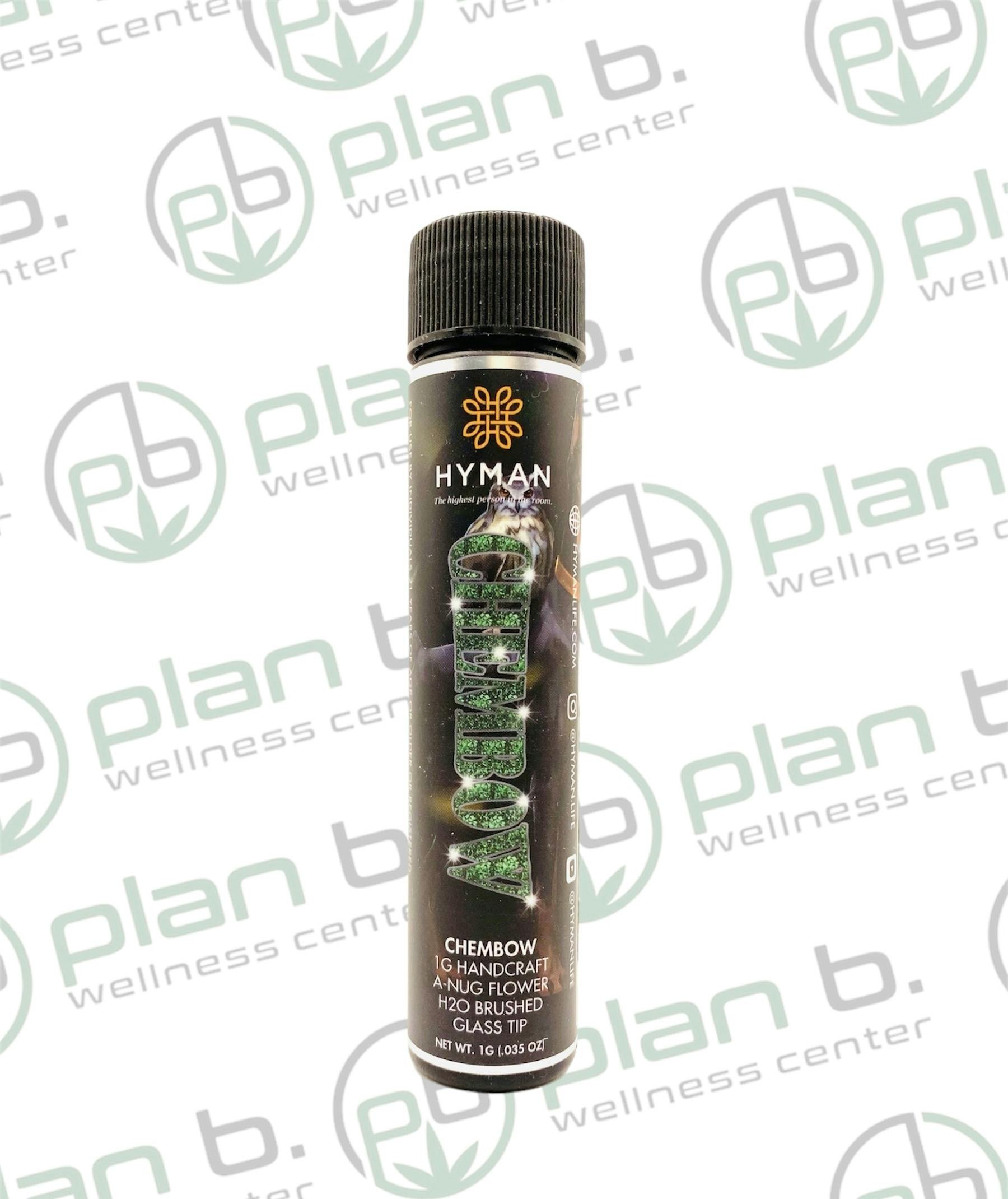 HYMAN | Chembow | 1G glass tip pre-roll |