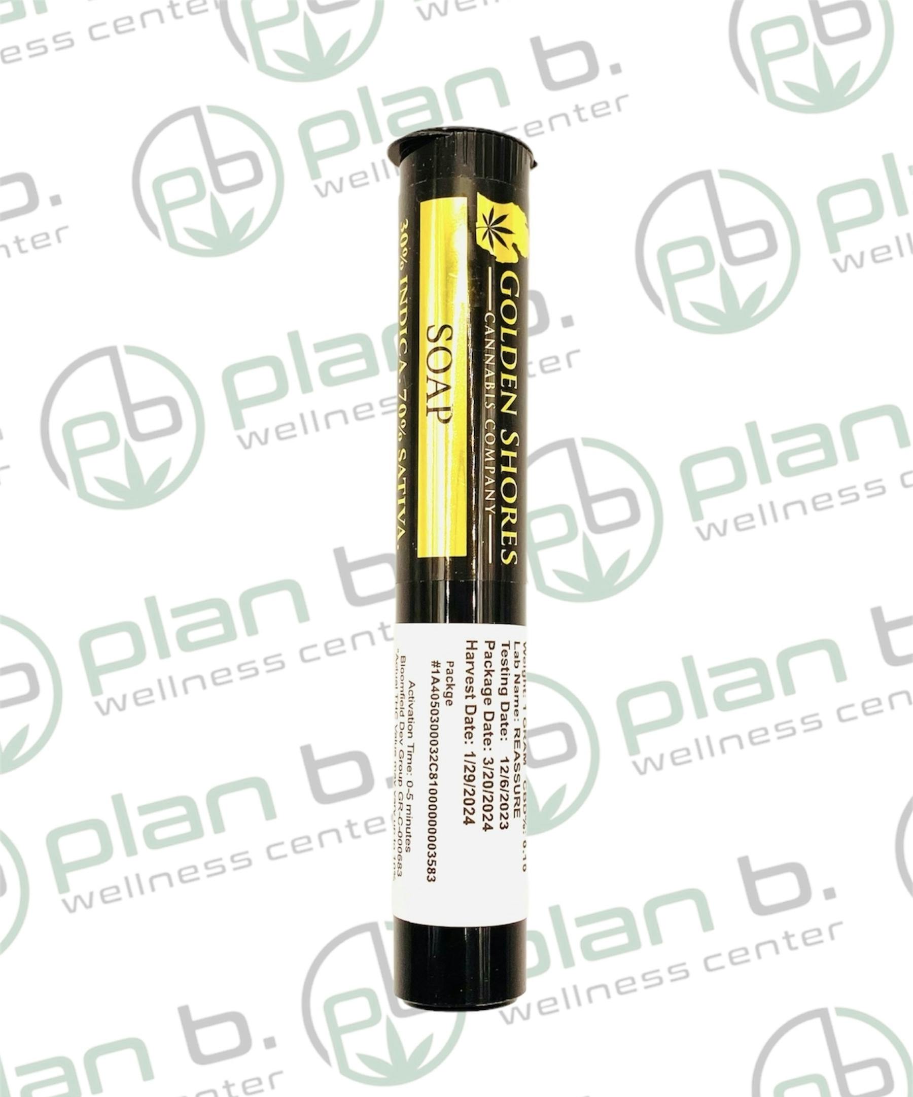 Golden Shores | Soap | 1G pre-roll