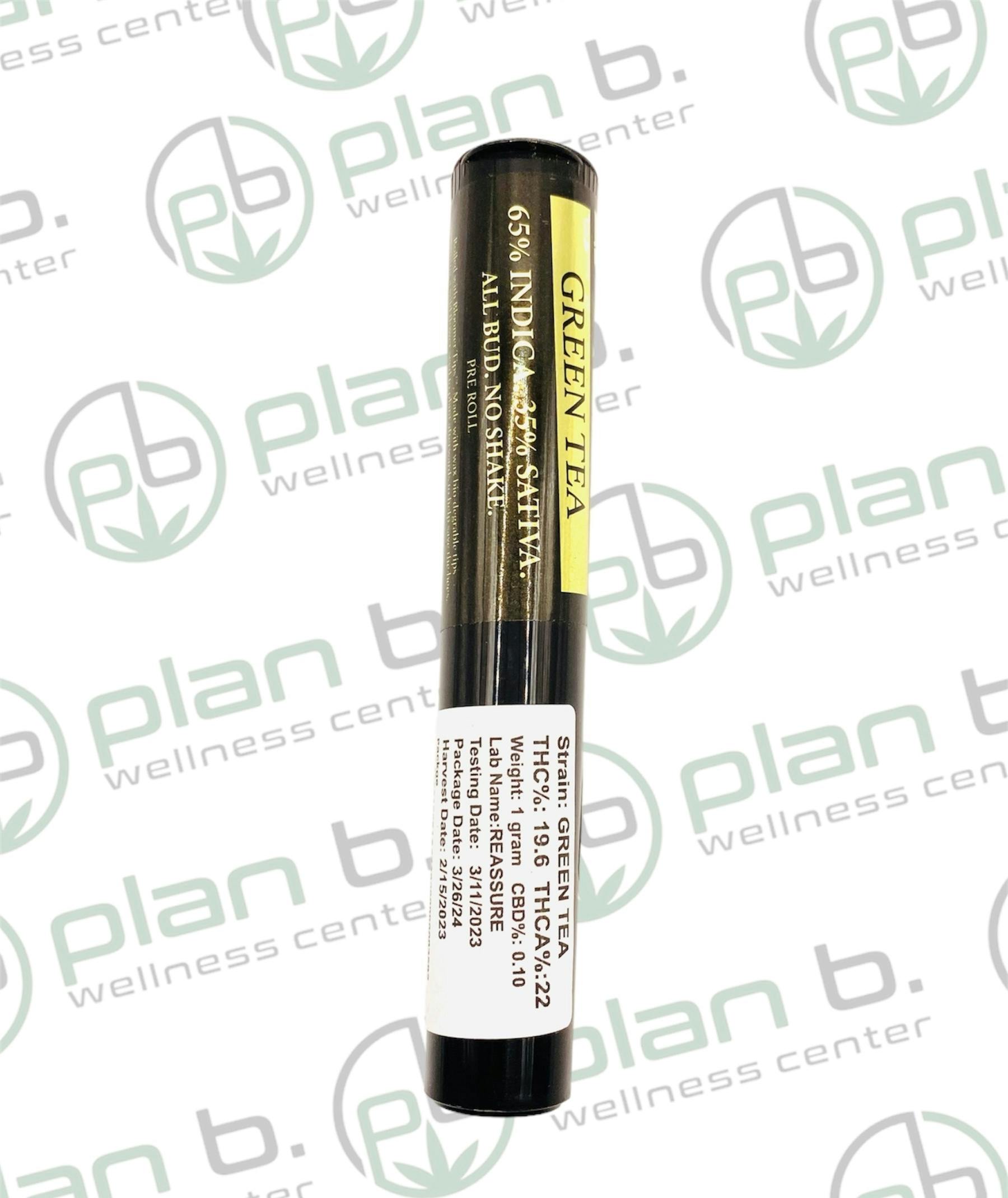 Golden Shores | Green Tea | 1G pre-roll
