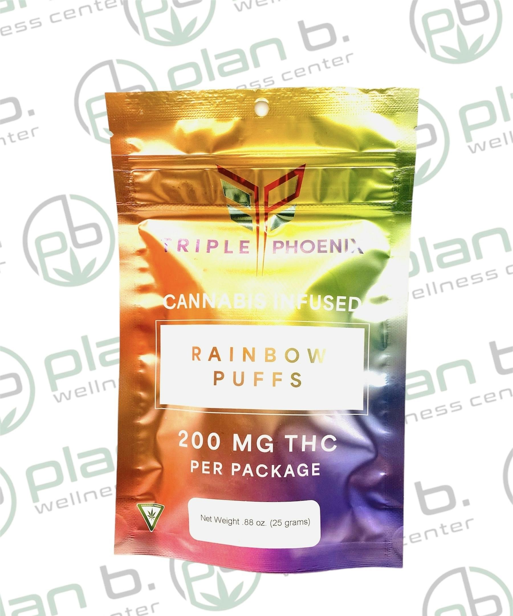 Triple Pheonix | Rainbow Puffs | 200mg