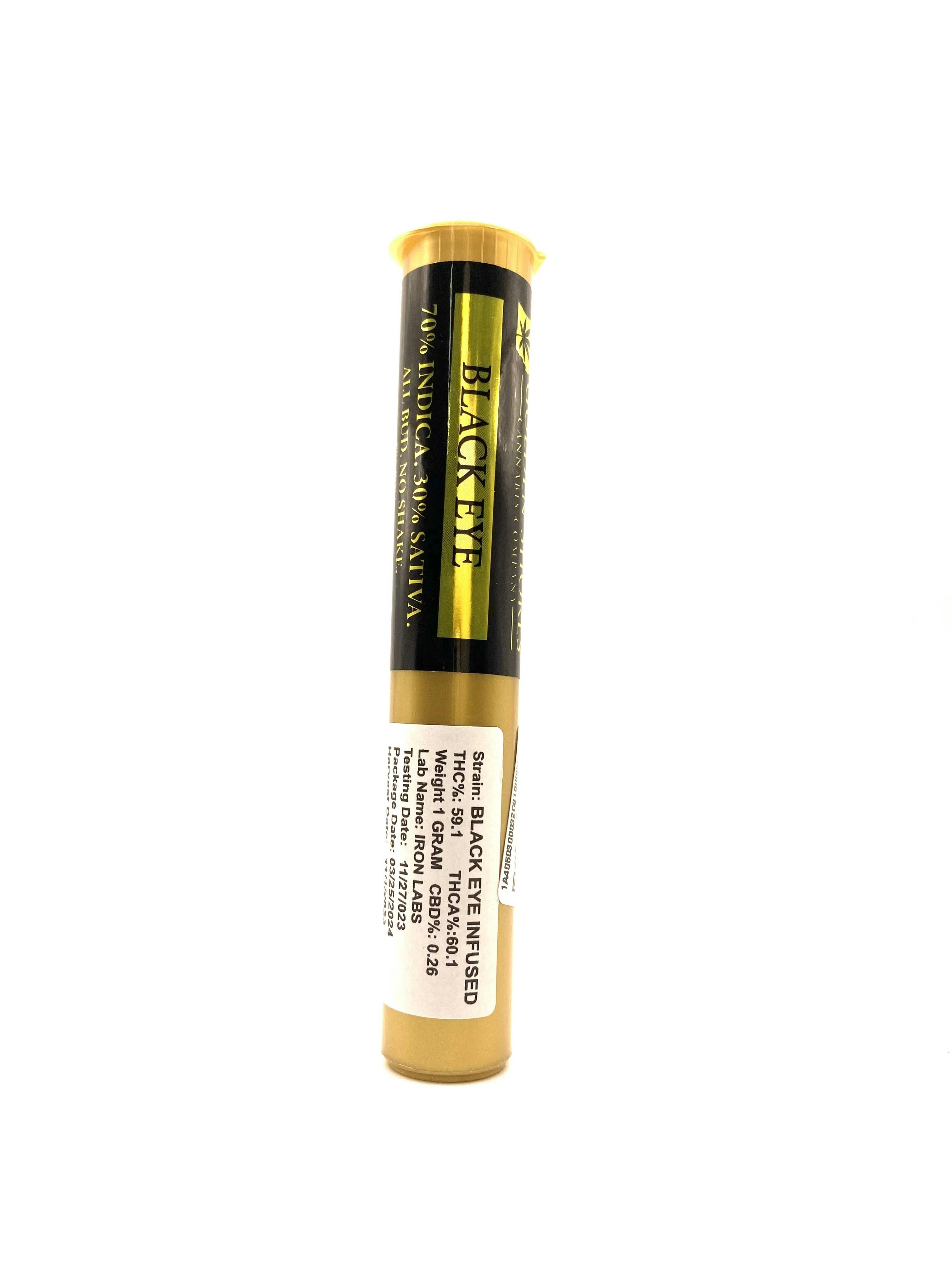 Golden Shores | BLACK EYE | 1G INFUSED PRE-ROLL
