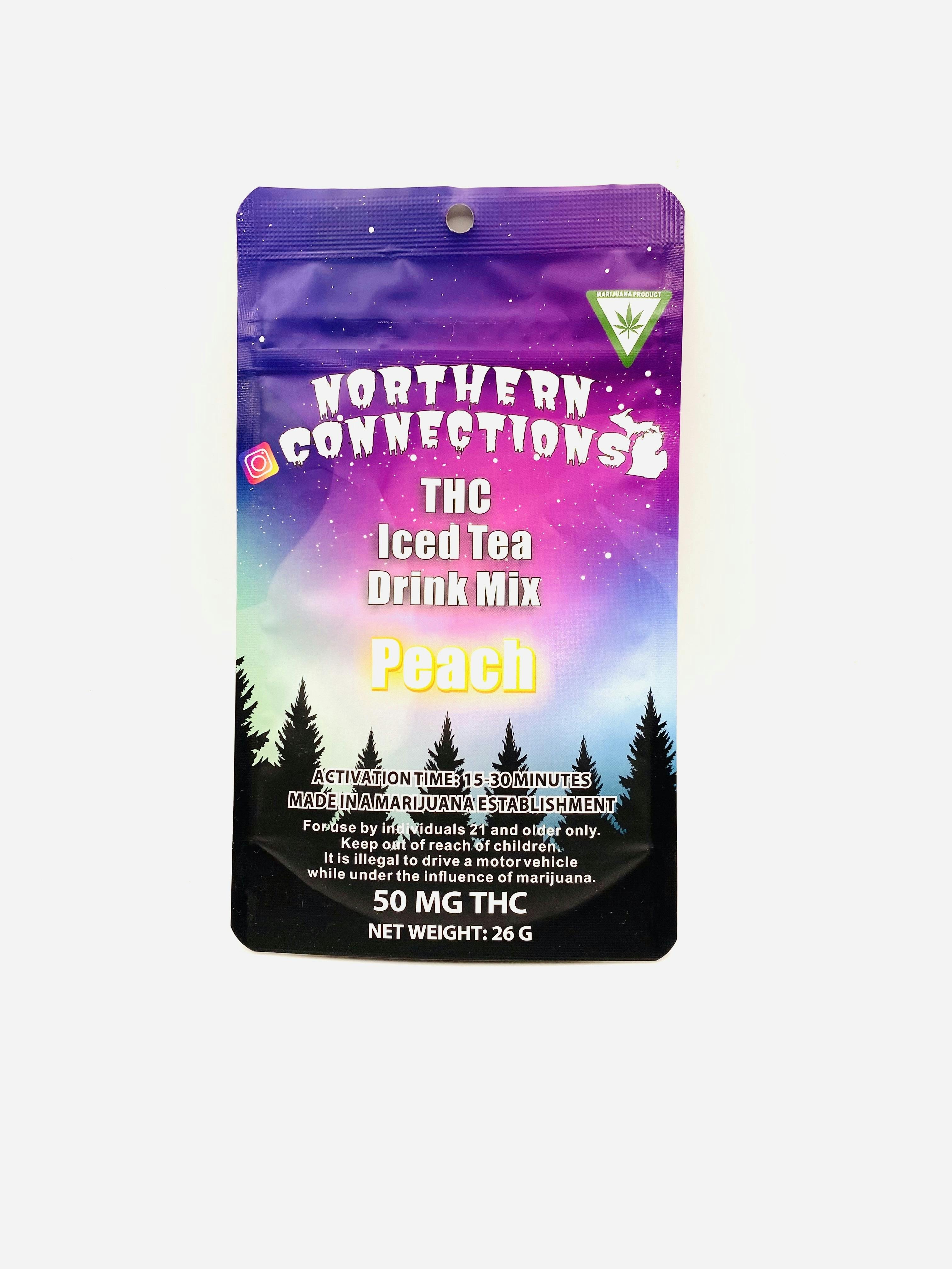 Northern Connections | Peach | Iced Tea Drink Mix | 50mg