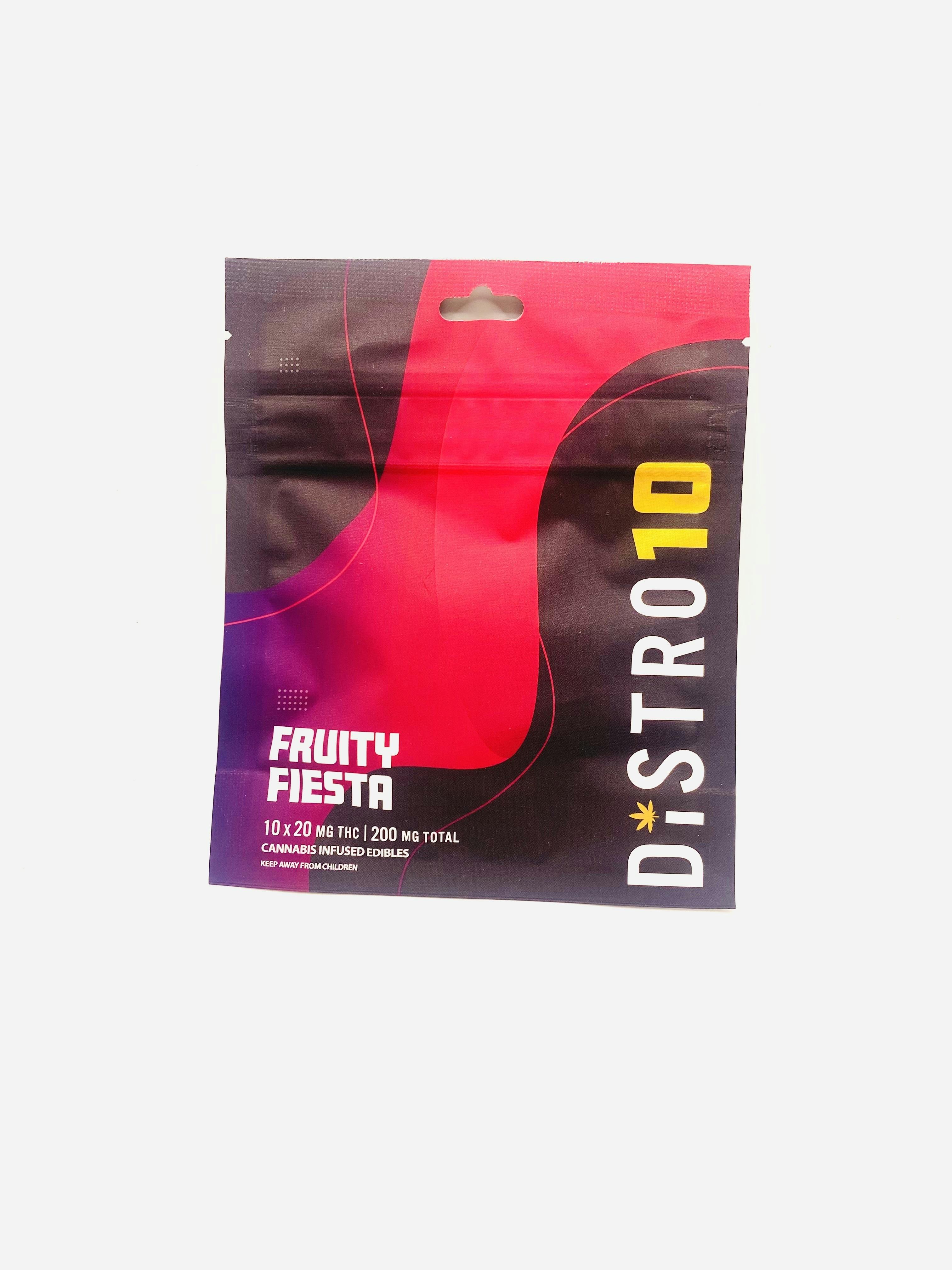 Distro 10 | Fruity Fiesta | 200mg gummies