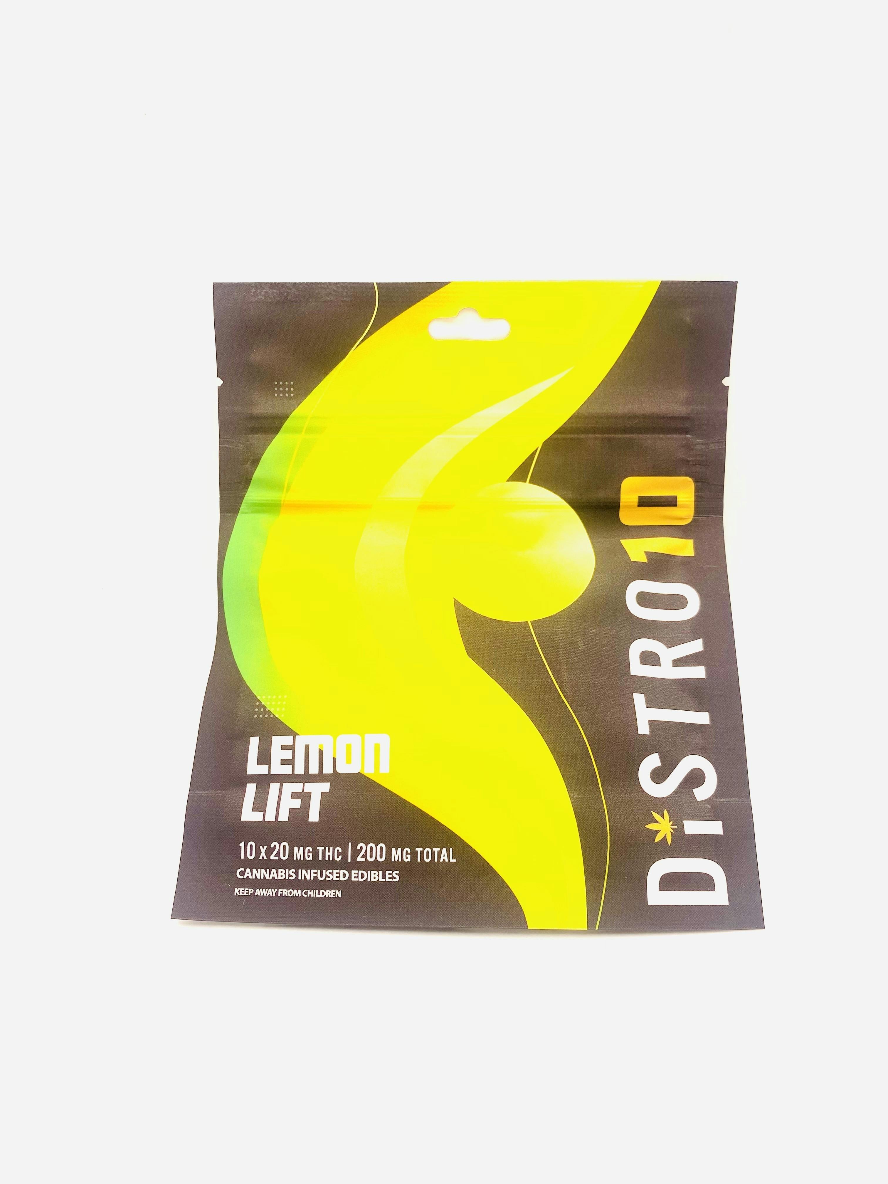 Distro 10 | Lemon Lift | 20mmg gummies