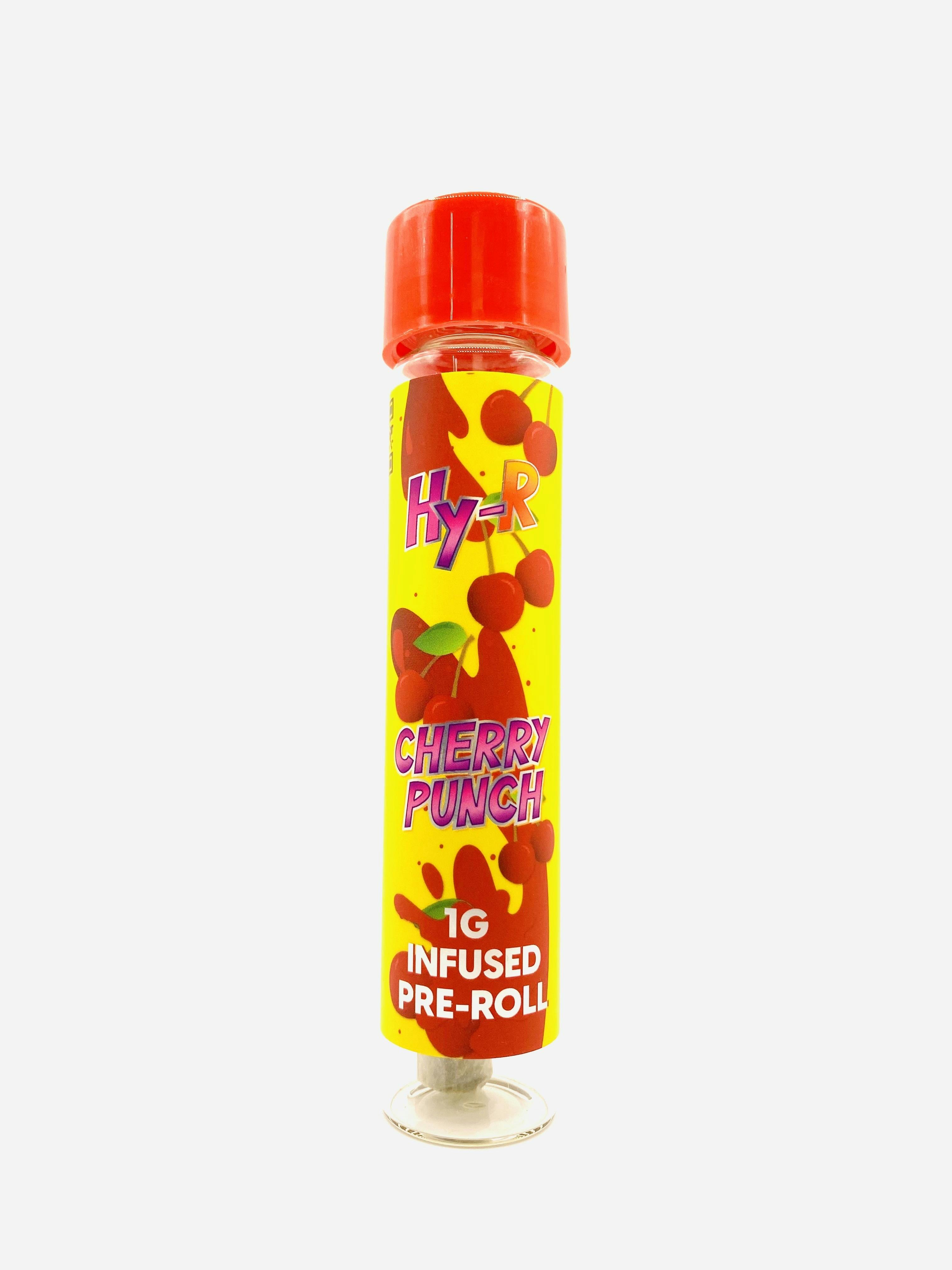 Cherry Punch | Hy-R Infused Pre-Roll | 1g