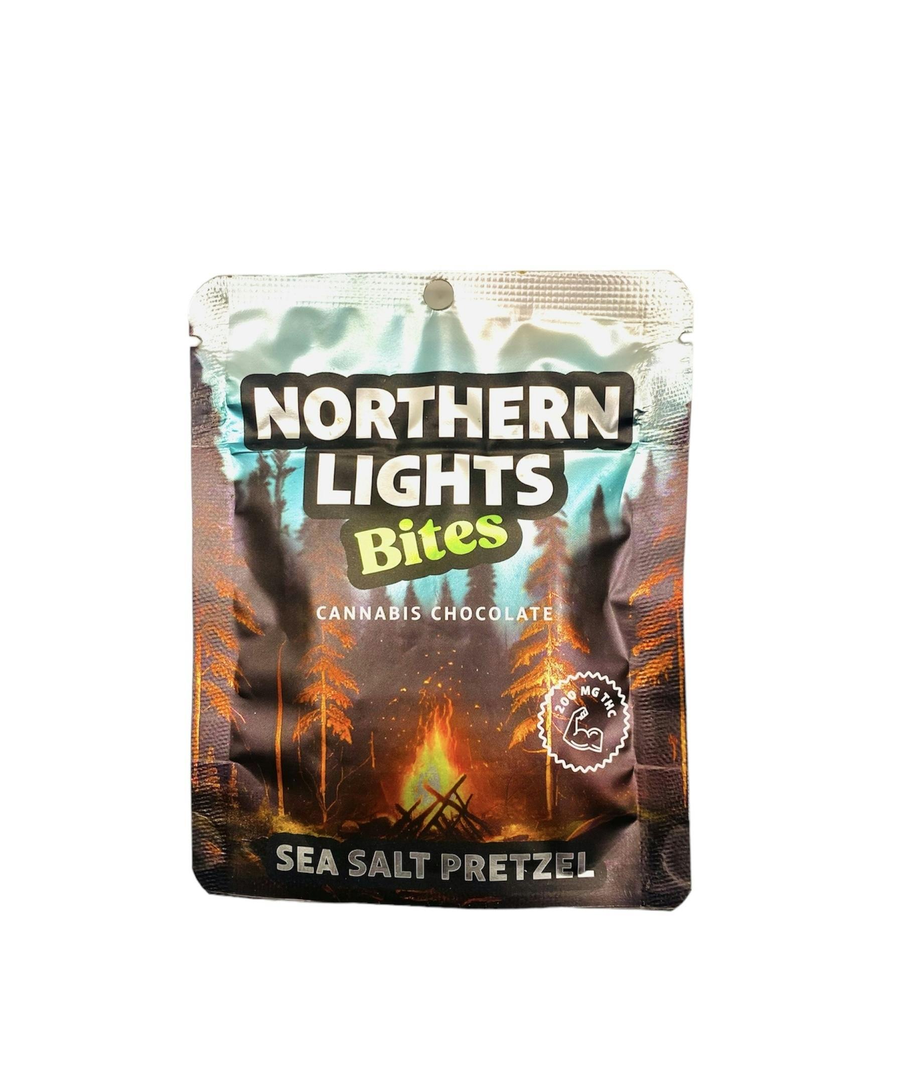 Northern Lights | Sea Salt Pretzel 200mg chocolate |