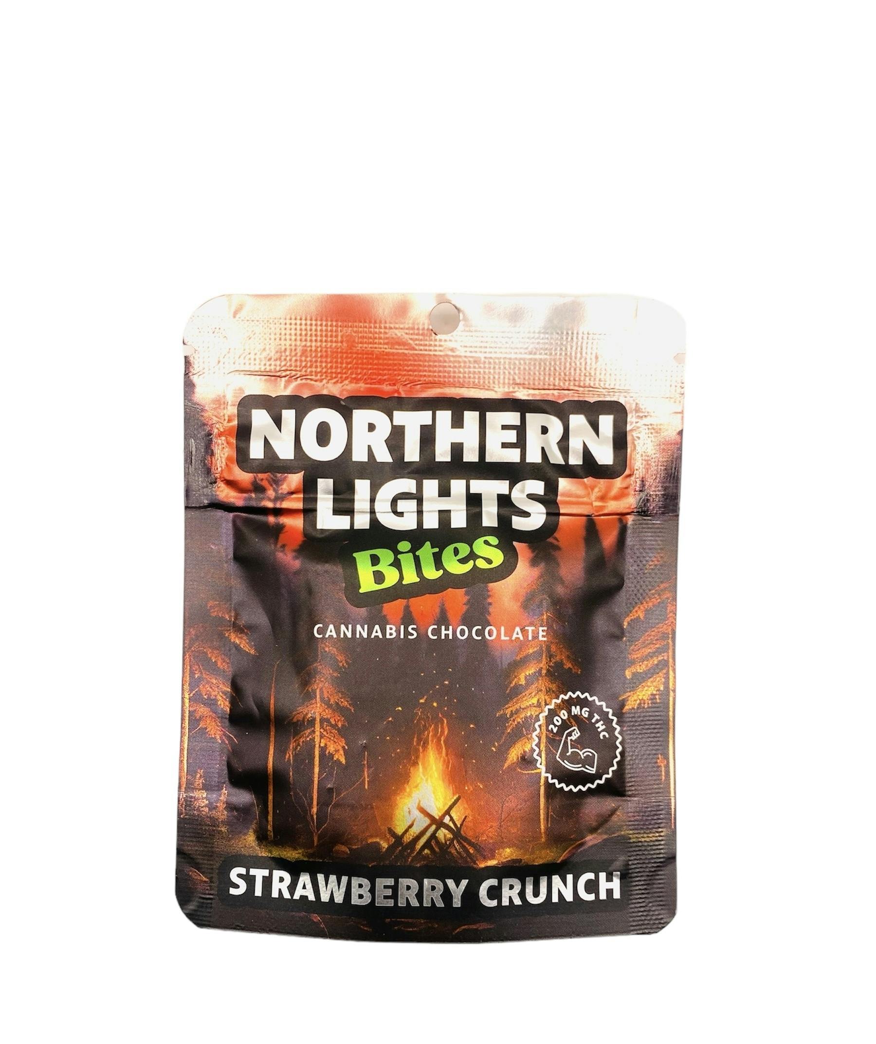 Northern Lights | Strawberry Crunch 200mg chocolate |