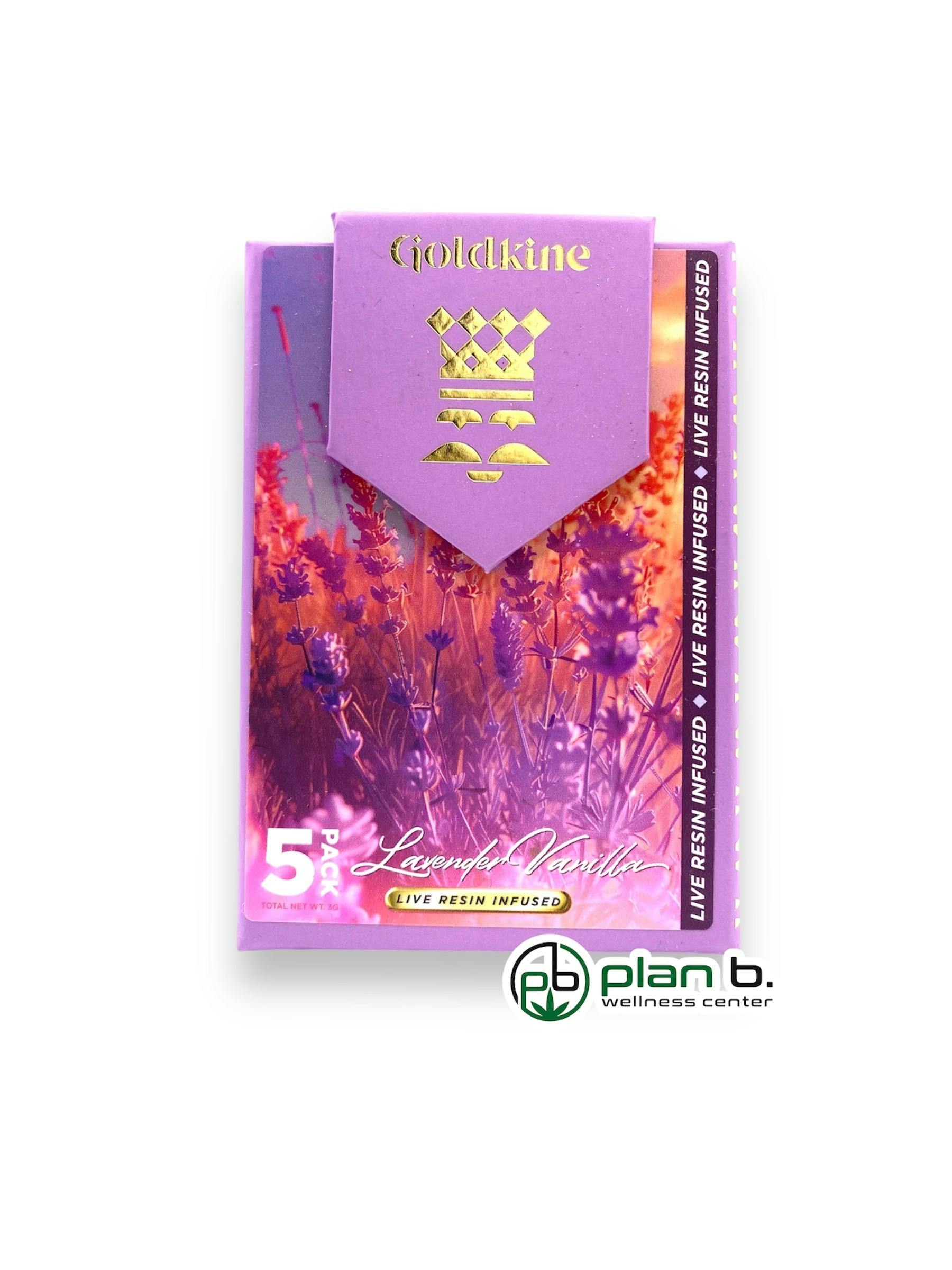 Goldkine - Lavender Vanilla - 5 pack infused pre-rolls