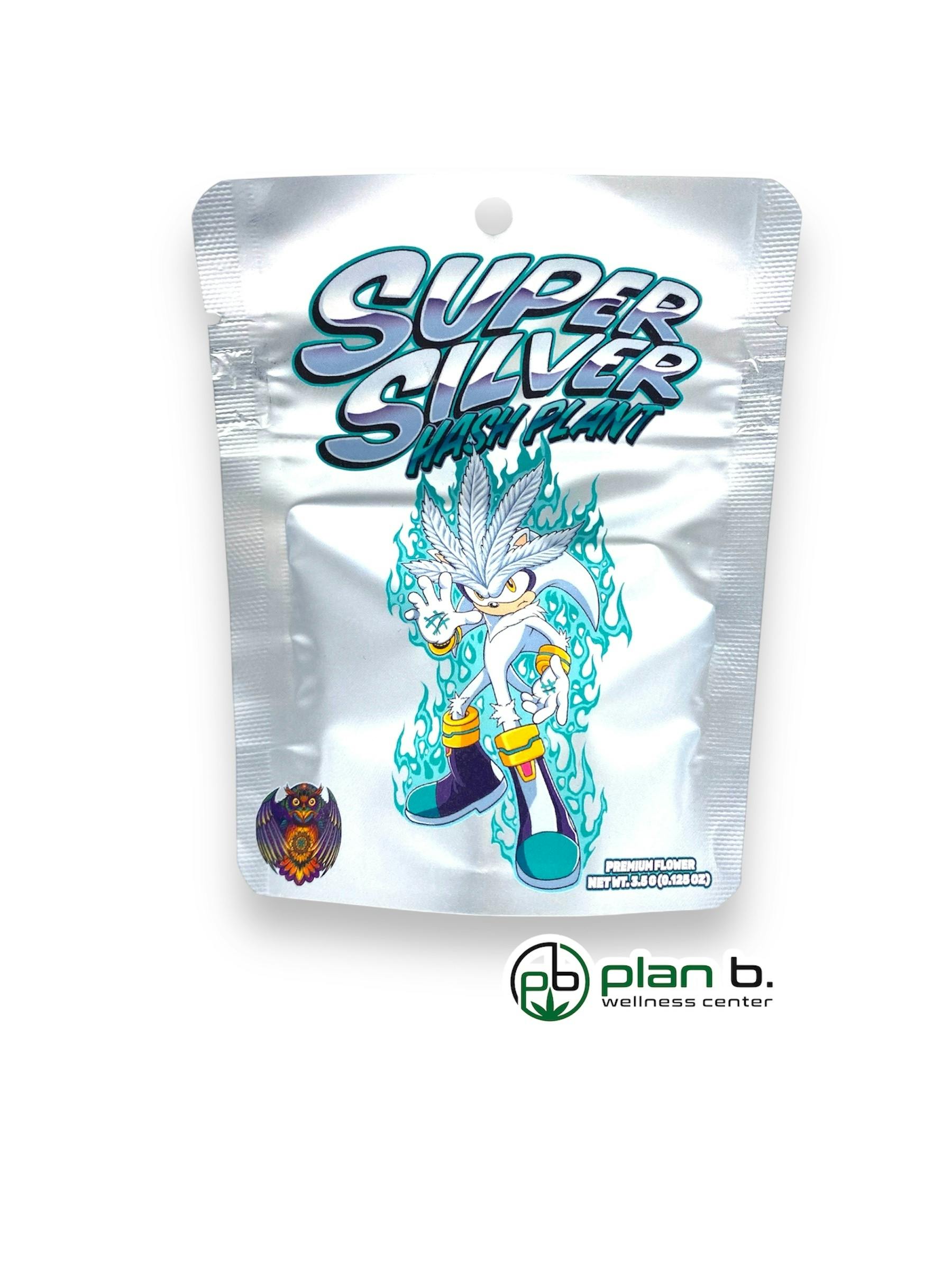 Super Silver Hash Plant | Buds | 3.5g