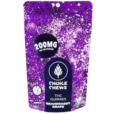 Choice Chews - Grand Daddy Grape 200mg