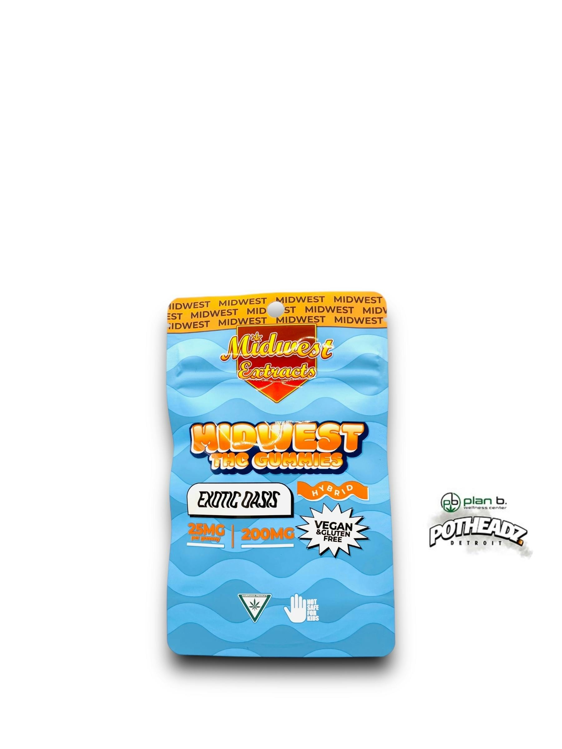 Midwest - Exotic Oasis - 200mg gummies