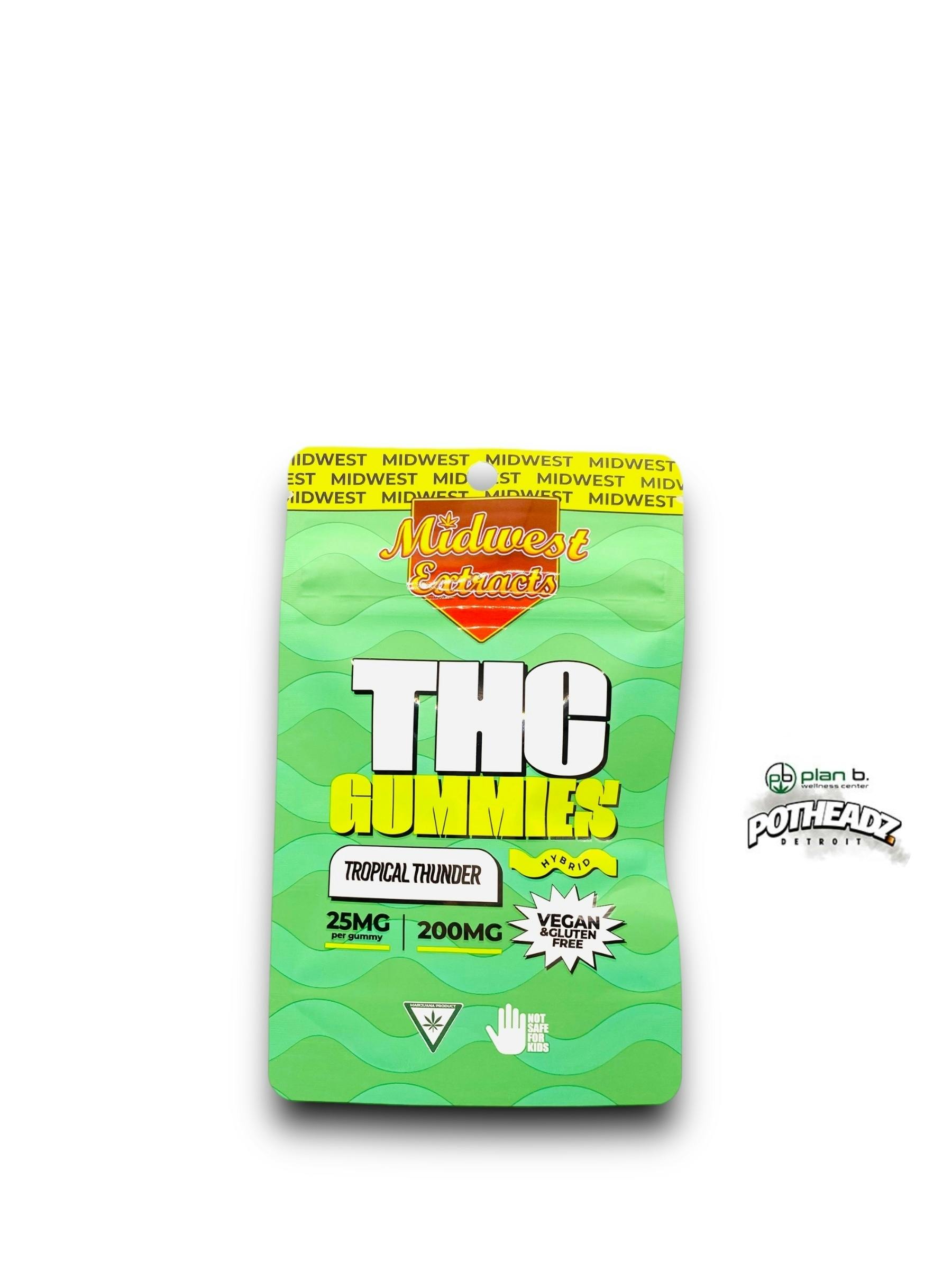 Midwest - Tropical Thunder - 200mg gummies