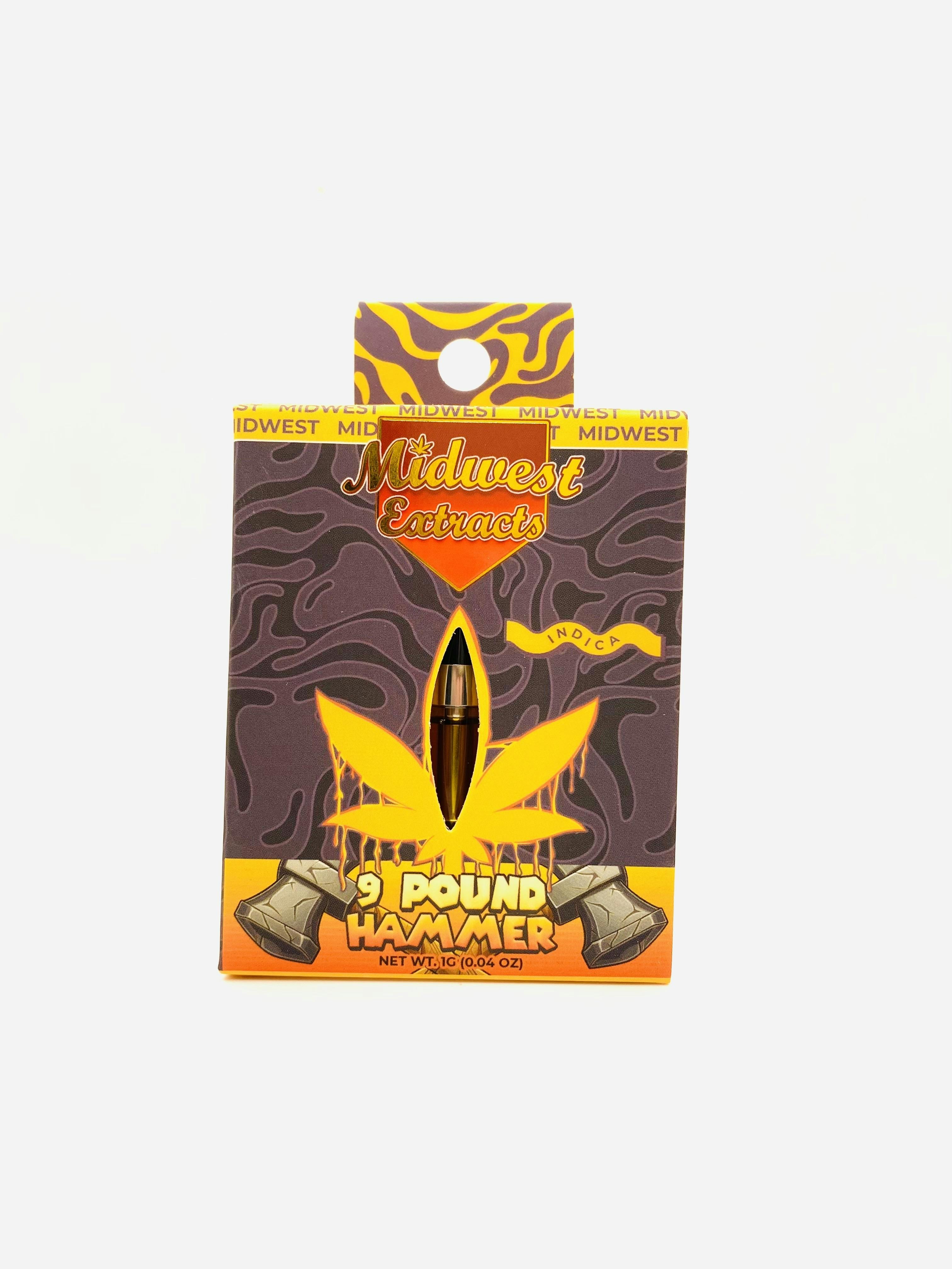 Midwest - 9 Pound Hammer 1g cartridge