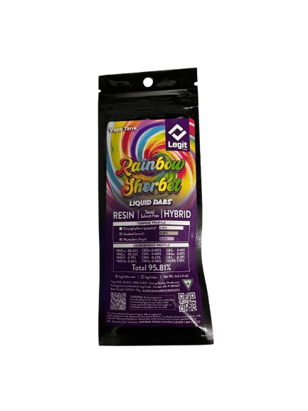 Legit Labs | Rainbow Sherbet | 1g Live Resin 510