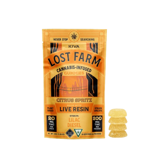 Lost Farms | Citrus Spritz | 200mg Live Resin Gummies